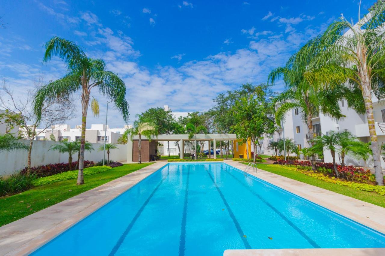 Relaxing & Quite Apt - Full Apartment Cancun Bagian luar foto